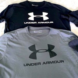 Lot of four (4) Under Armour t-shirts
